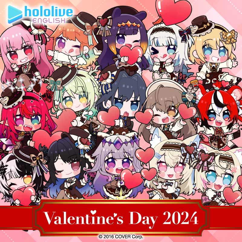 hololive English Valentine's Day 2024 – Geek Jack