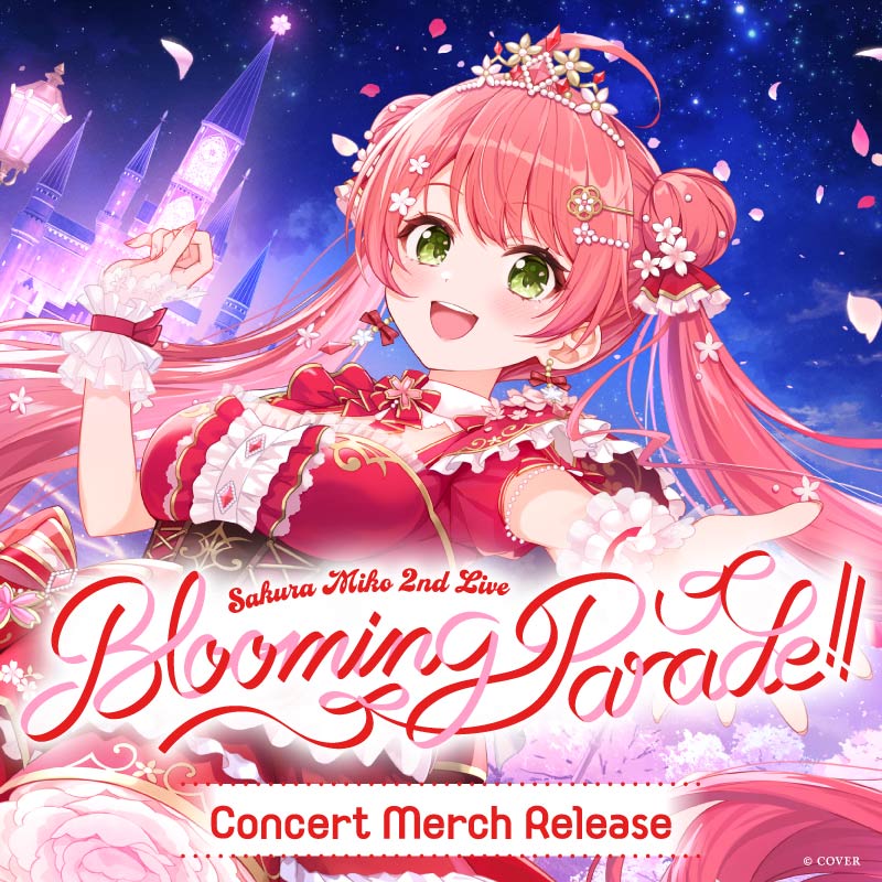 Sakura Miko 2nd Live “Blooming Parade!!” Concert Merch – Geek Jack