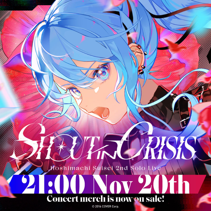 Hoshimachi Suisei 2nd Solo Live “Shout in Crisis” [Blu-ray]-