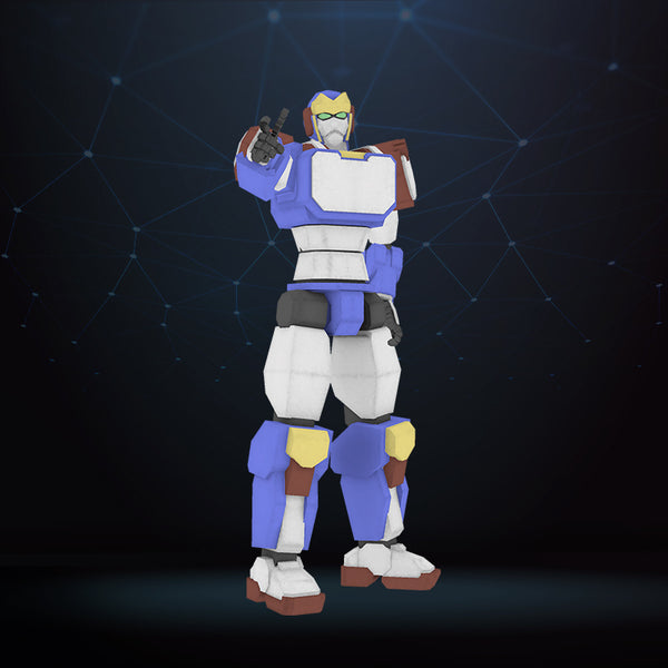 [20231026 - ] "IspVitamin" Super Robo "Albaflugar" by Armored Union [Avatar for VRChat]