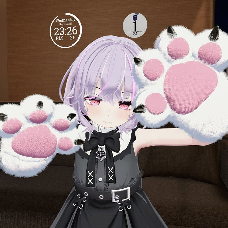 [20231204 - ] "t-shop" Soft and fluffy beast hands (for VRChat)