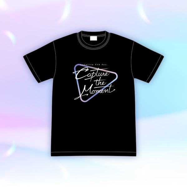 "hololive 5th fes. Capture the Moment Concert Merchandise" T-Shirt Black