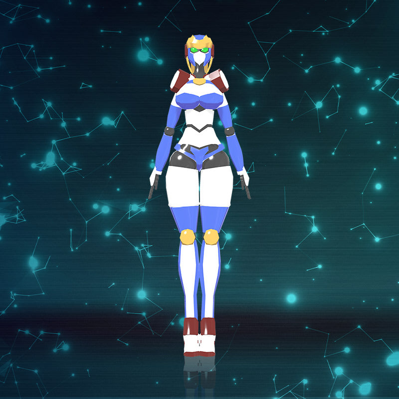 [20240202 - ] "IspVitamin" Super Robo "Alba-chan" by Armored Union [Avatar for VRChat]