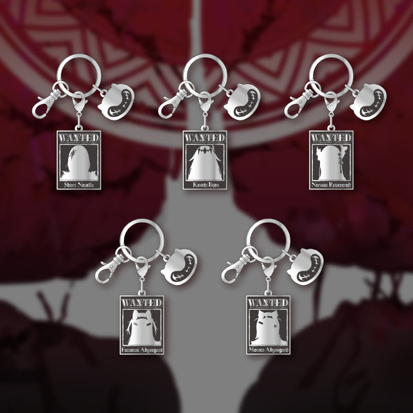 [20240131 - 20240304] "hololive English -Advent- Half-Year Celebration" [WANTED] Metal Keychain
