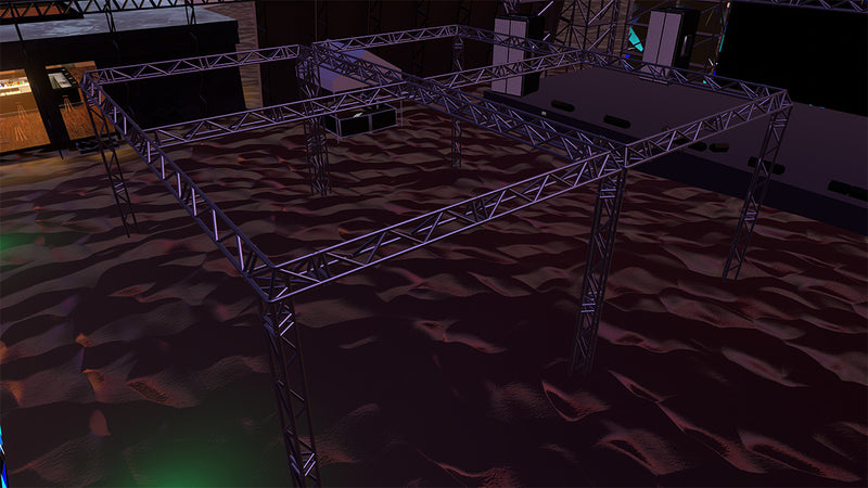 [20231208 - ] "a.T.P.S" 3D World Assets Live Stage Set [for VRChat]