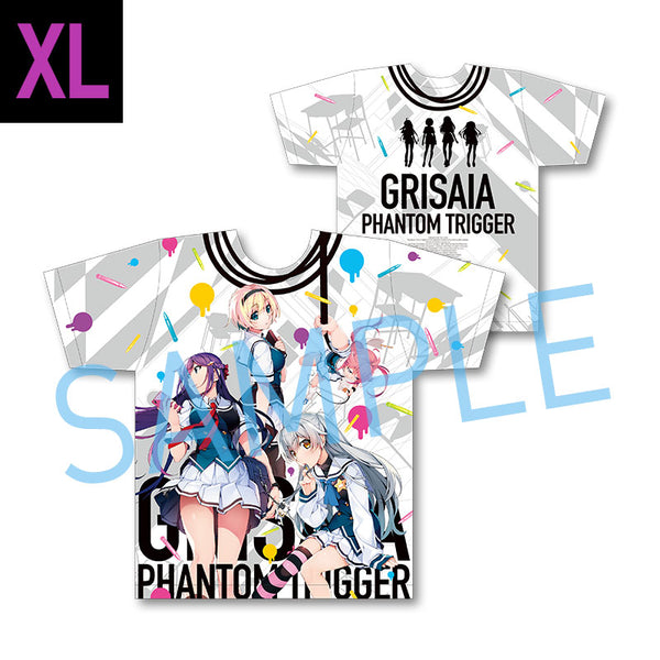 [20211108 - ] Grisaia Phantom Trigger Full Graphic T-shirt (XL Size)