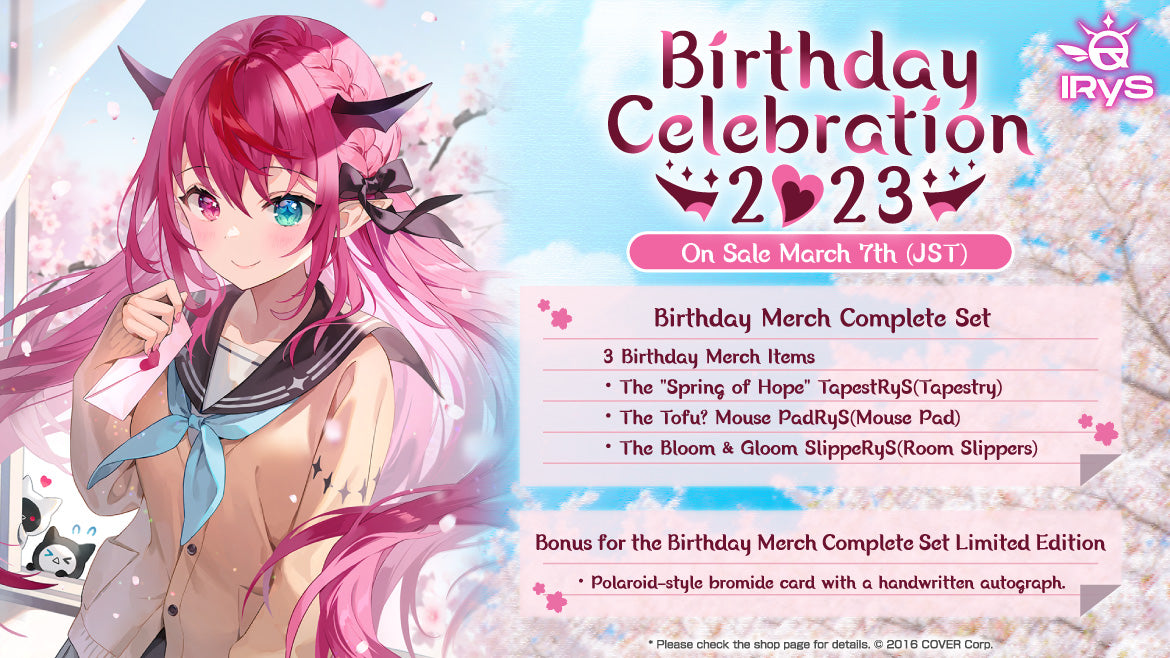 20230307 - 20230410] [Limited Quantity/Handwritten Bonus] 