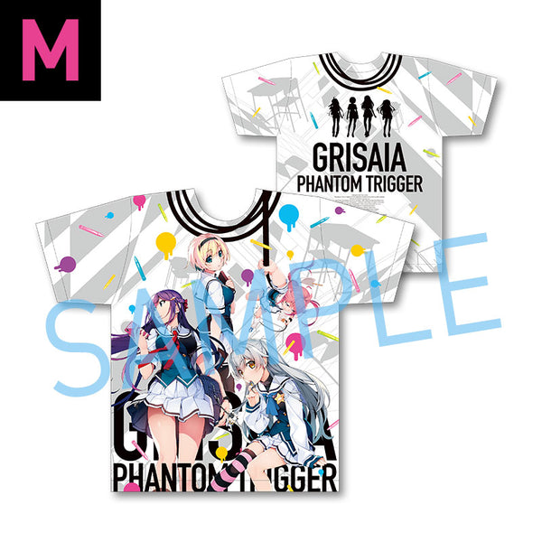 [20211108 - ] Grisaia Phantom Trigger Full Graphic T-shirt (M Size)