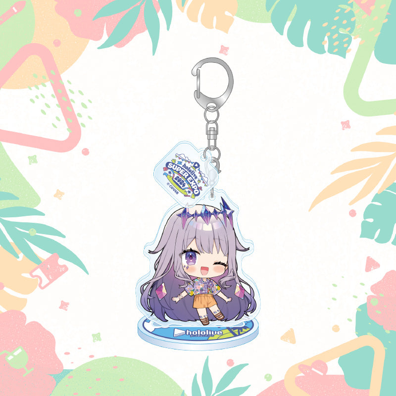 "hololive SUPER EXPO 2024 Chibi Acrylic Stand with Ornaments" Advent & ReGLOSS