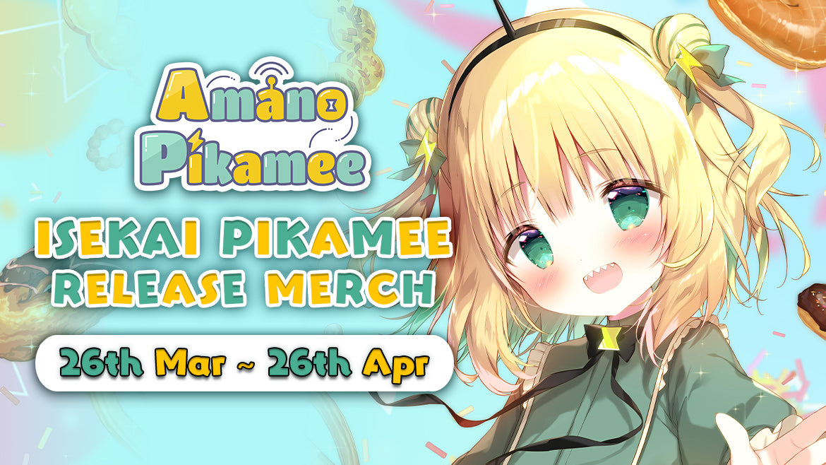 Pikamee in Japan! It's a collaboration with Pikamee dayo! #amanopikamee # pikamee