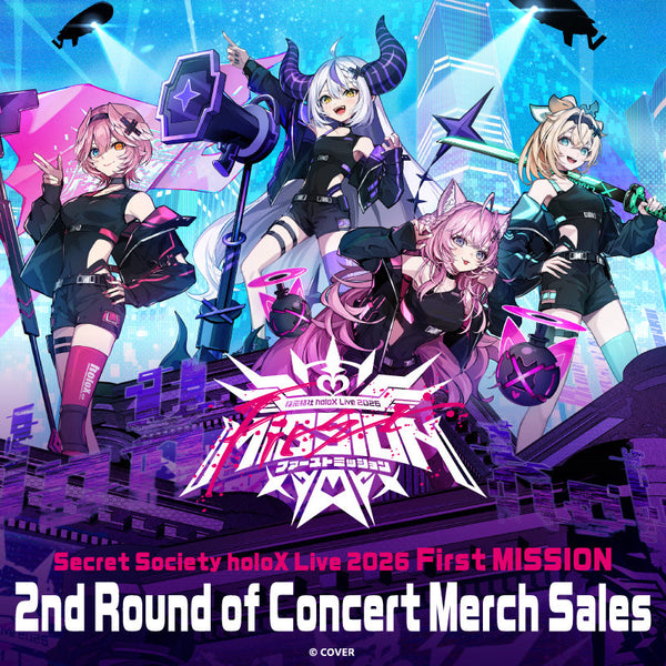 Secret Society holoX Live 2026 “First MISSION” Concert Merch