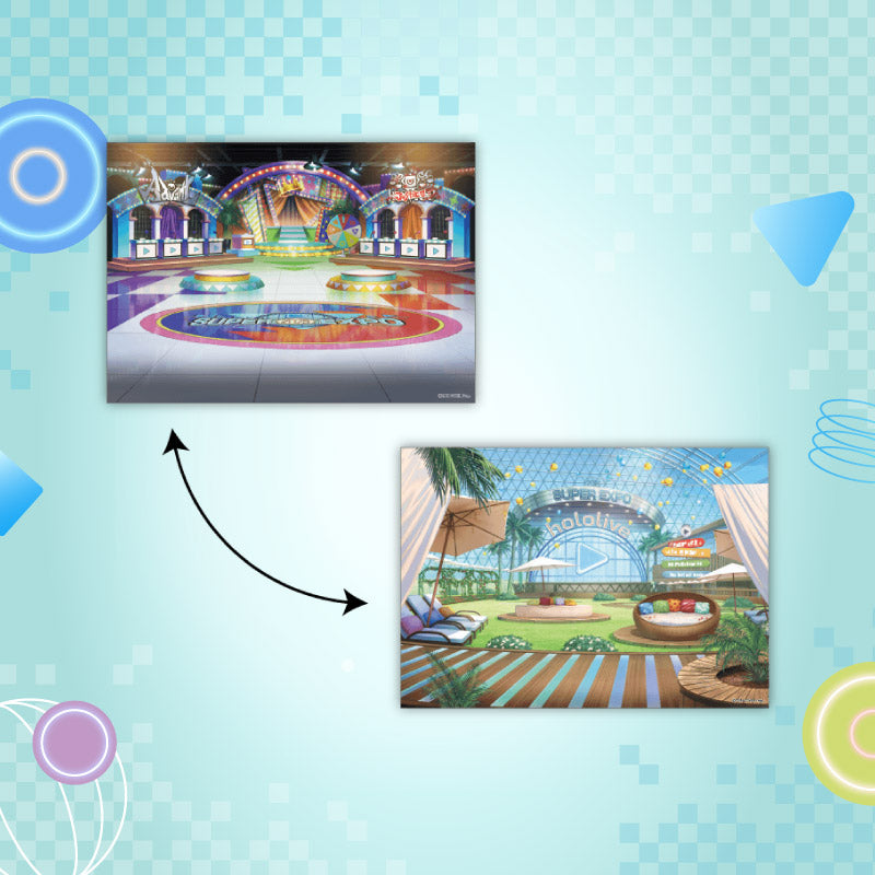 "hololive SUPER EXPO 2025" Key Visual Background Display Kit