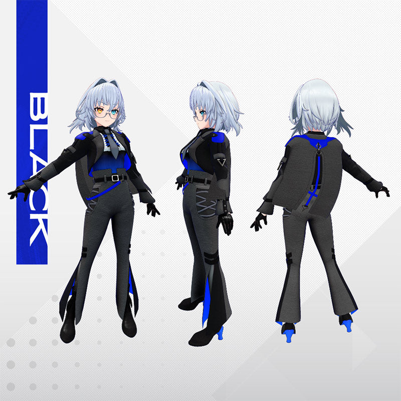 Cyberpunk Blaven Novel Tailcoat for Chise (VRChat) | Geek Jack VR