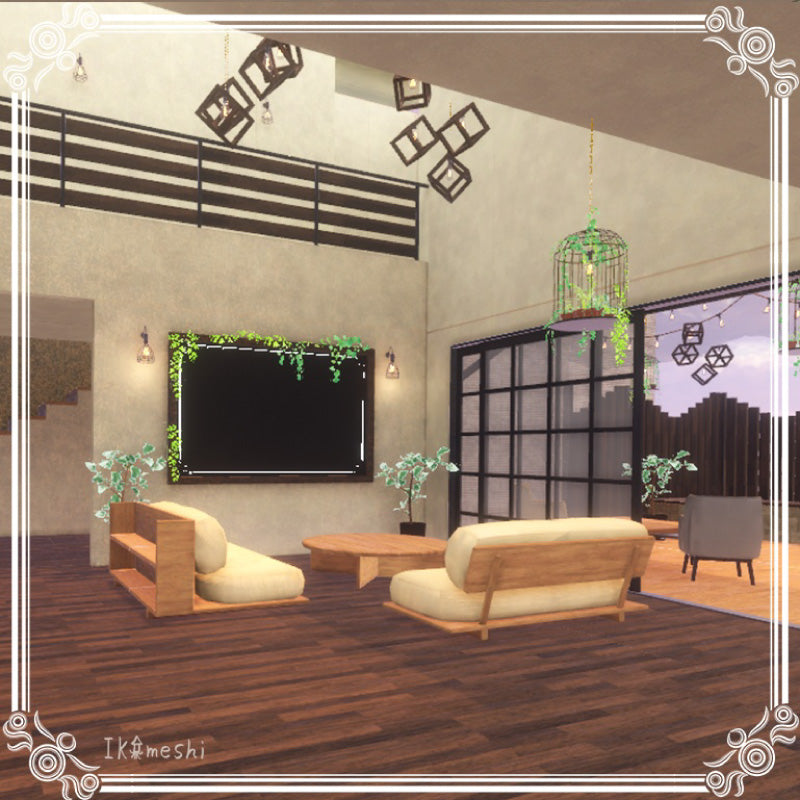 [20250218 - ] "IKA 3DCG art studio" A Set That Started as a Kitchen but Grew into a Garden (Approx. 530 Items)