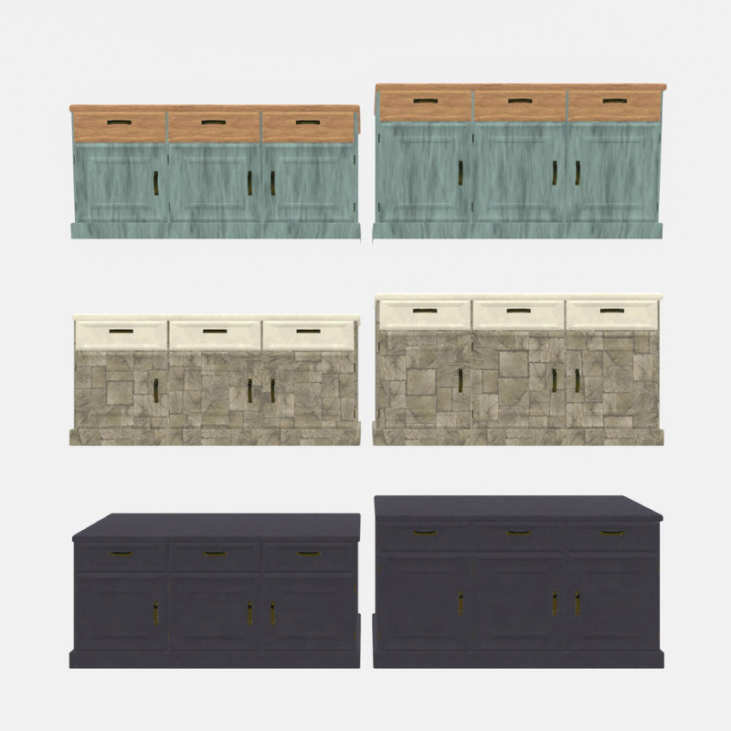 [20250218 - ] "IKA 3DCG art studio" A Set That Started as a Kitchen but Grew into a Garden (Approx. 530 Items)