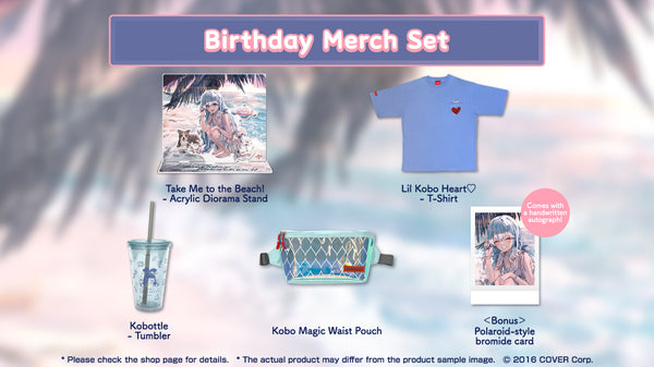 [20231212 - 20240318] "Kobo Kanaeru Birthday Celebration 2023" Merch Set