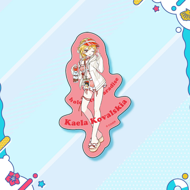 [20250726 - 20250901] "holonatsu Paradise Merch vol.2" Clear Sticker - hololive Indonesia
