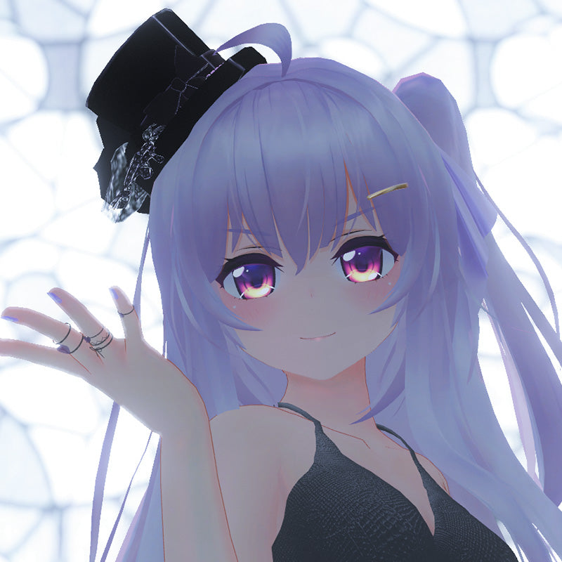 Vrchat Models Store Frilled Gothic Hat for All VRChat Avatars by t-shop | Geek Jack VR