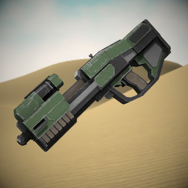 [20240701 - ] "Armored Union(IspVitamin)" 3D模型 "经典冲锋枪"（适用于VRChat）
