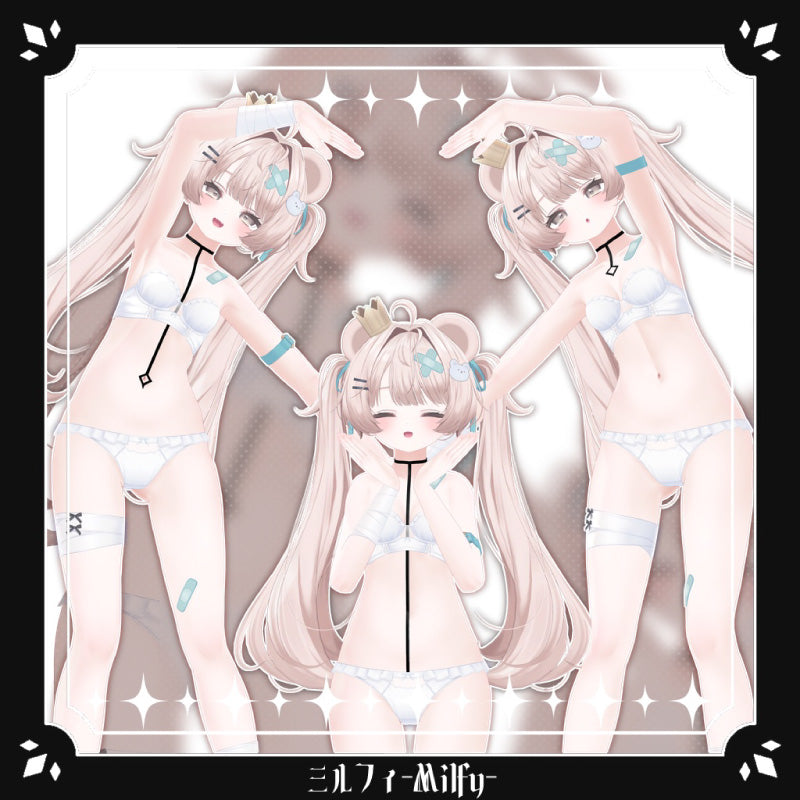 [20251111 - ] "bunchi。" 【兼容14款avatar】-Himo- (ひも) (适用于VRChat)