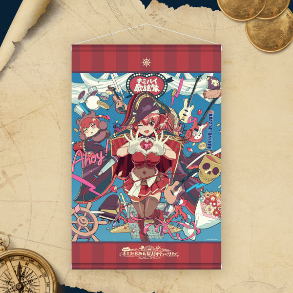 "Houshou Marine 1st Live "Ahoy!! You're All Pirates♡" Concert Merch Made to order" Tapestry