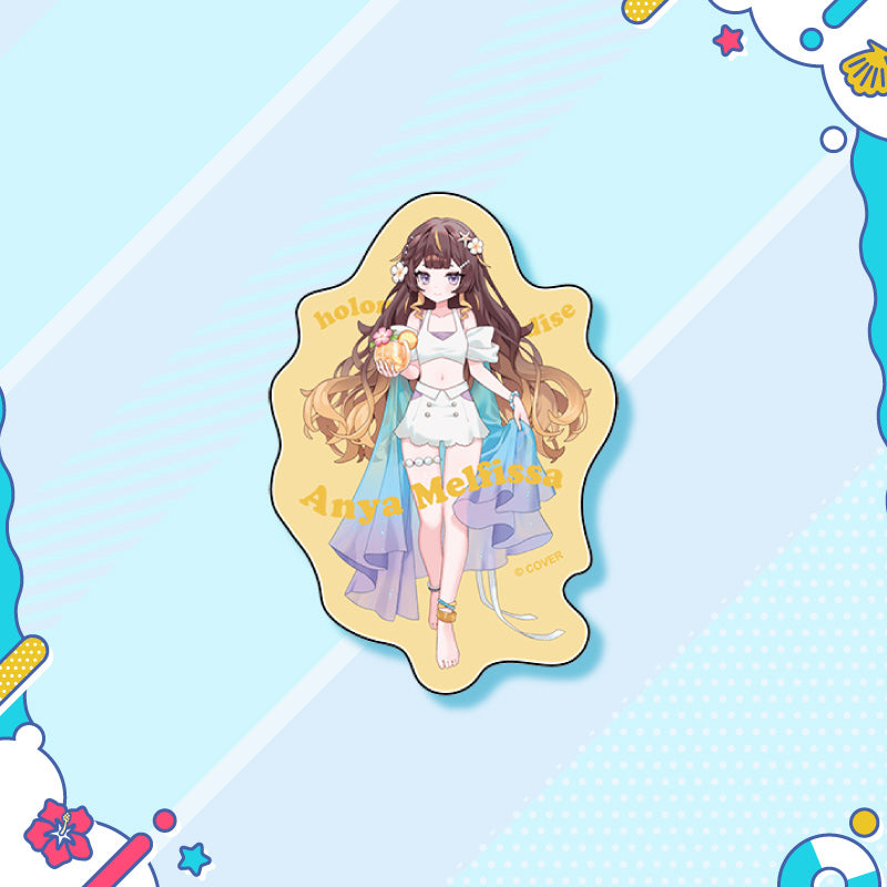 [20250726 - 20250901] "holonatsu Paradise Merch vol.2" Clear Sticker - hololive Indonesia