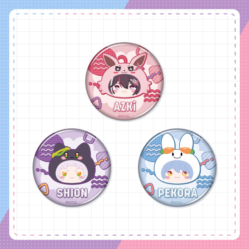 [20250228 - 20250331] "Lovely Okaburi Mascot Series vol.1" Button Badge Mascot ver.
