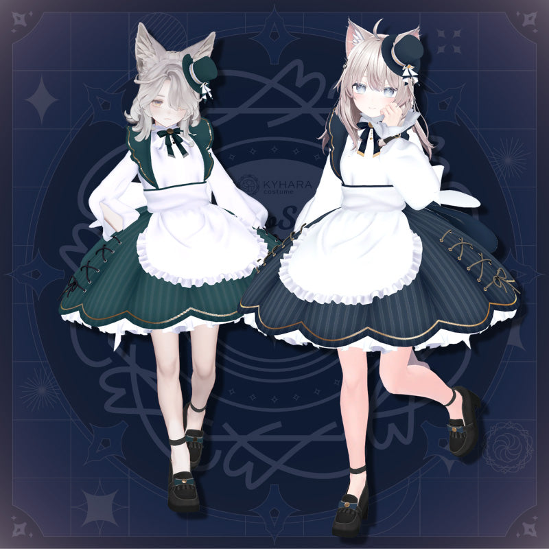 [20250701 - ] "KYHARA" 电子摇摆女仆装（兼容多种avatar）