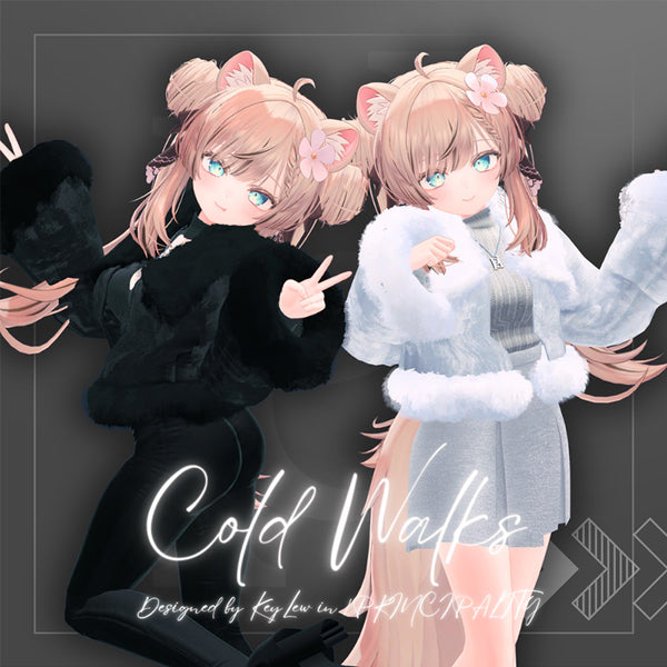 [20240301 - ] "/PRINCIPALITY by 霧生" 3D服装 "Cold Walks" [For VRChat]