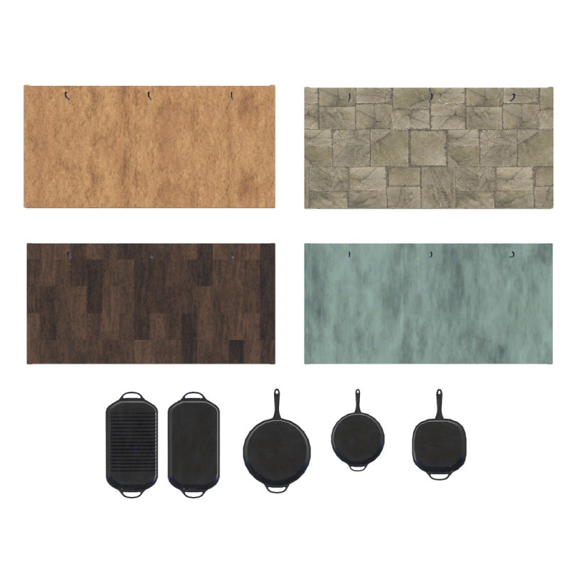 [20250218 - ] "IKA 3DCG art studio" A Set That Started as a Kitchen but Grew into a Garden (Approx. 530 Items)