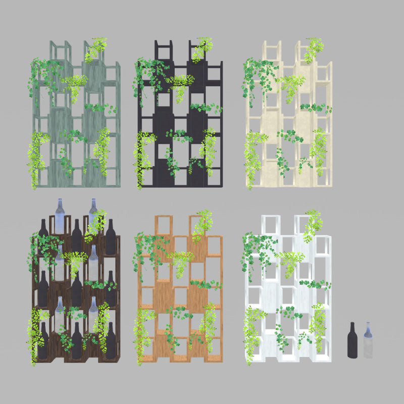 [20250218 - ] "IKA 3DCG art studio" A Set That Started as a Kitchen but Grew into a Garden (Approx. 530 Items)