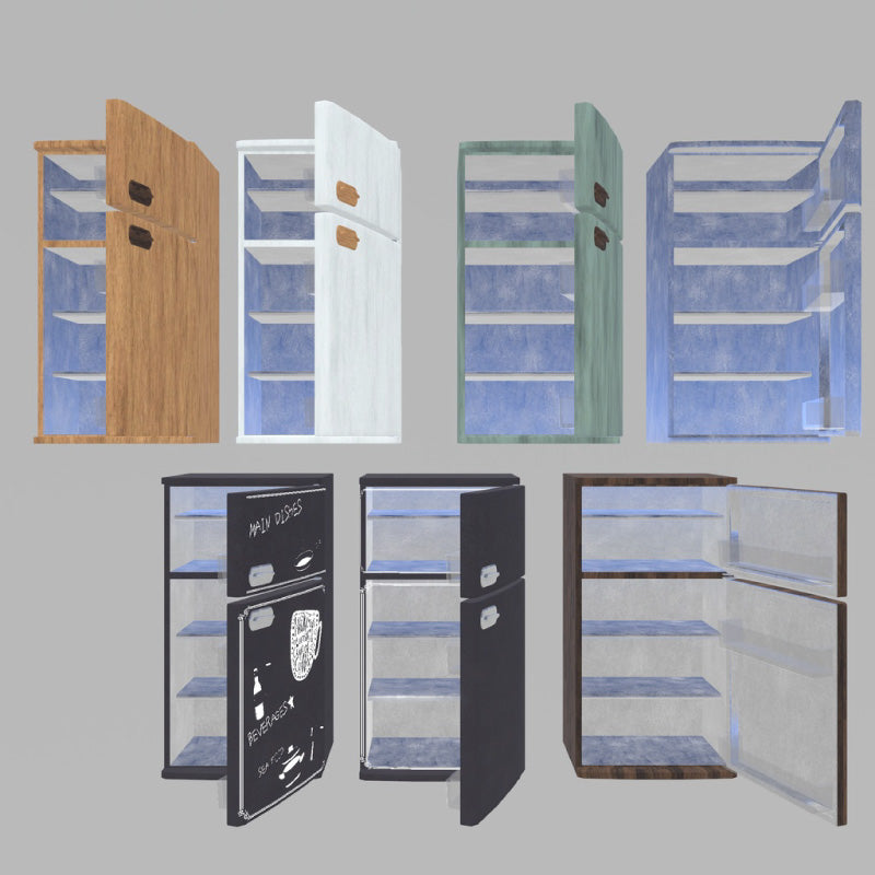 [20250218 - ] "IKA 3DCG art studio" A Set That Started as a Kitchen but Grew into a Garden (Approx. 530 Items)