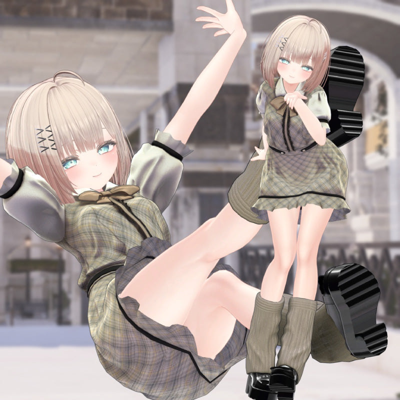 [20251127 - ] "Shop YahoYaho"【10 avatars】Chic Girly Co-ord (For VRChat)