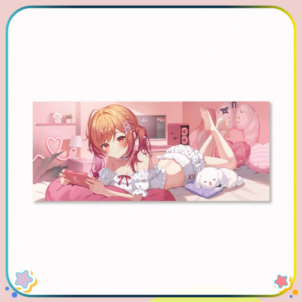 [20251203 - 20260105] "Ichijou Ririka holo Indie Support Ambassador 1.5th Anniversary Merch" Wide Rubber Mat