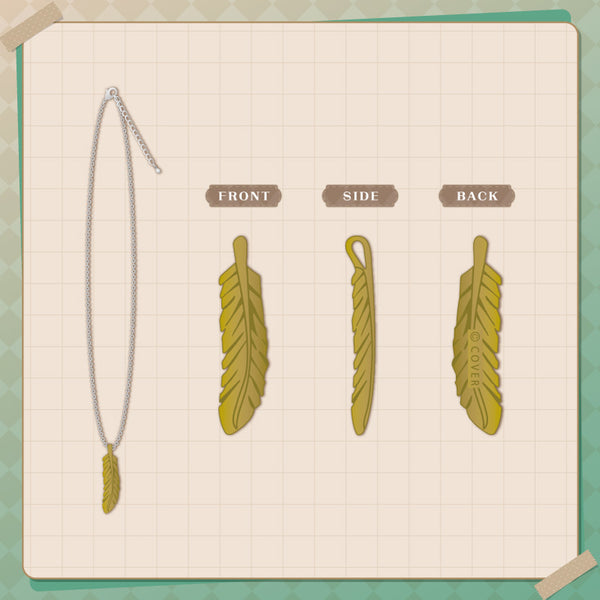 [20250701 - 20250804] "Goldbullet Birthday Celebration 2025" Golden Wonder Wing Feathered Necklace