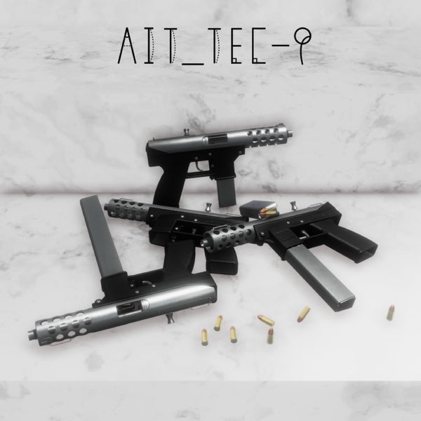 [20241202 - ] "Atelier IRONTURTLE" AIT_TEC-9 [Firing Mechanism, Particle Effects, Hand Gesture Setup]