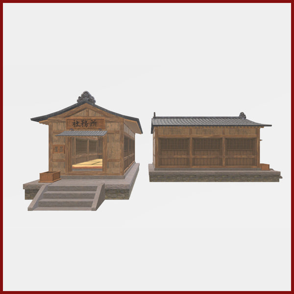 [20251017 - ] "IKA 3DCG art studio" [For VRChat] Shinto Shrine Environment Pack