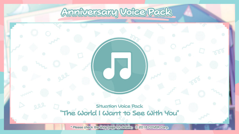 [20231130 - 20240104] [Limited Quantity/Handwritten Bonus] "Kazama Iroha 2nd Anniversary Celebration" Merch Complete Set Limited Edition