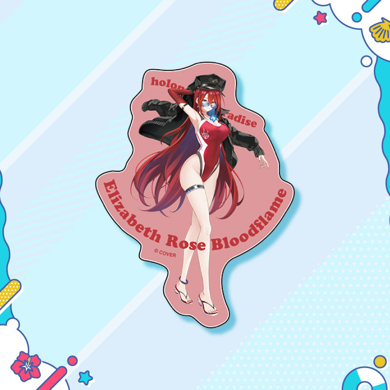 [20250726 - 20250901] "holonatsu Paradise Merch vol.2" Clear Sticker - hololive English