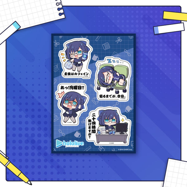 [20240228 - ] "Friend A's [Working Person's Care Package]" Hardworking Friend A's Sticker Sheet