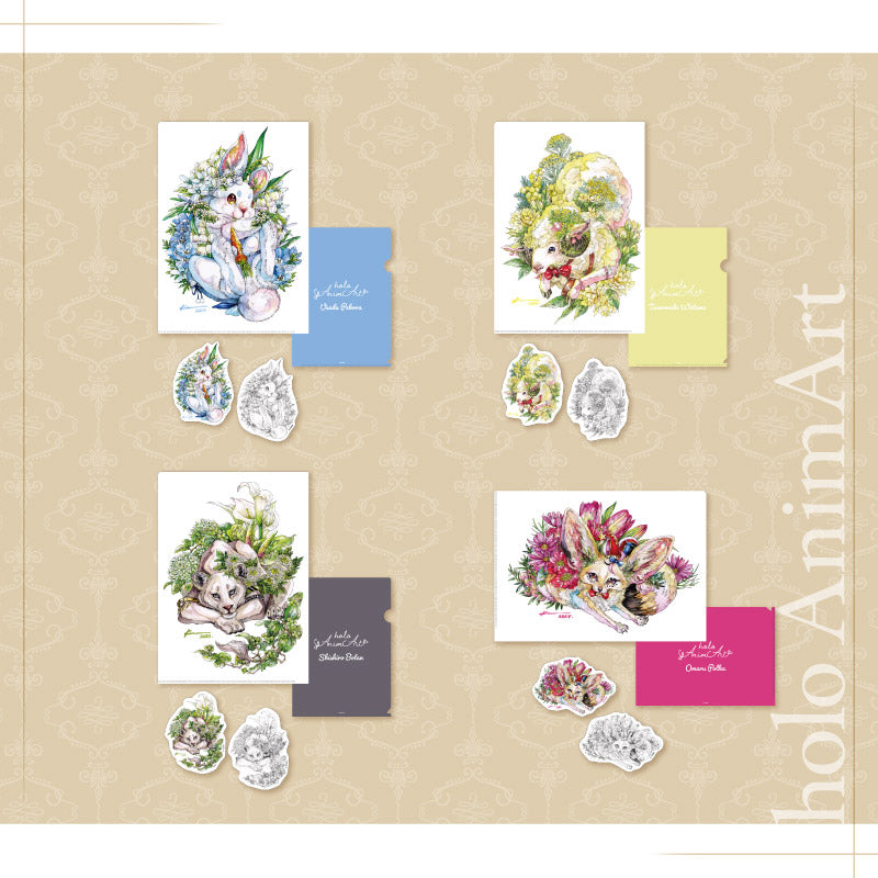 [20250620 - 20250722] "holoAnimArt vol.3" 透明文件夹&贴纸