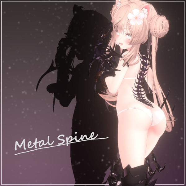 [20251113 - ] "t-shop"【Compatible with 16 avatars】T-shiki Gaikokkaku-gata Sekizui (T式外骨格型脊髄) MetalSpine【VRChat】