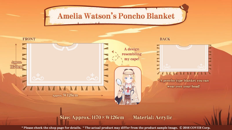 [20240107 - 20240213] [Made to order/Duplicate Bonus] "Watson Amelia Birthday Celebration 2024" Merch Complete Set