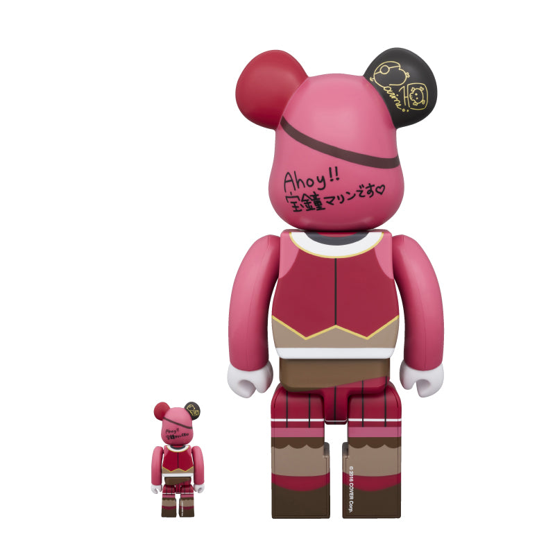 [20241024 - ] "hololive × BE@RBRICK" Houshou Marine 100％ & 400％