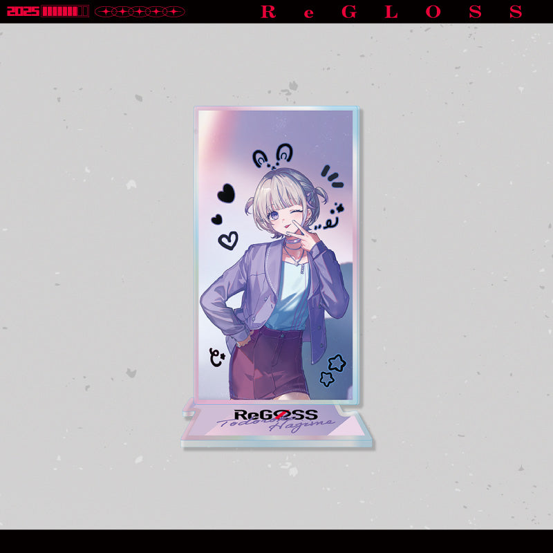 [20250912 - ] "ReGLOSS 2nd Anniversary Celebration" Holographic Acrylic Stand