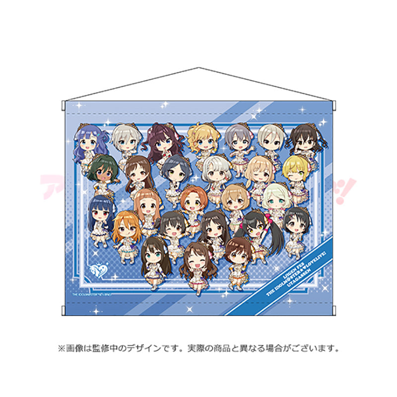 [20240415 - 20240513] "THE IDOLM@STER" "IJIGEN FES THE IDOLM＠STER☆♡LOVELIVE! UTAGASSEN" Official A3 Tapestry