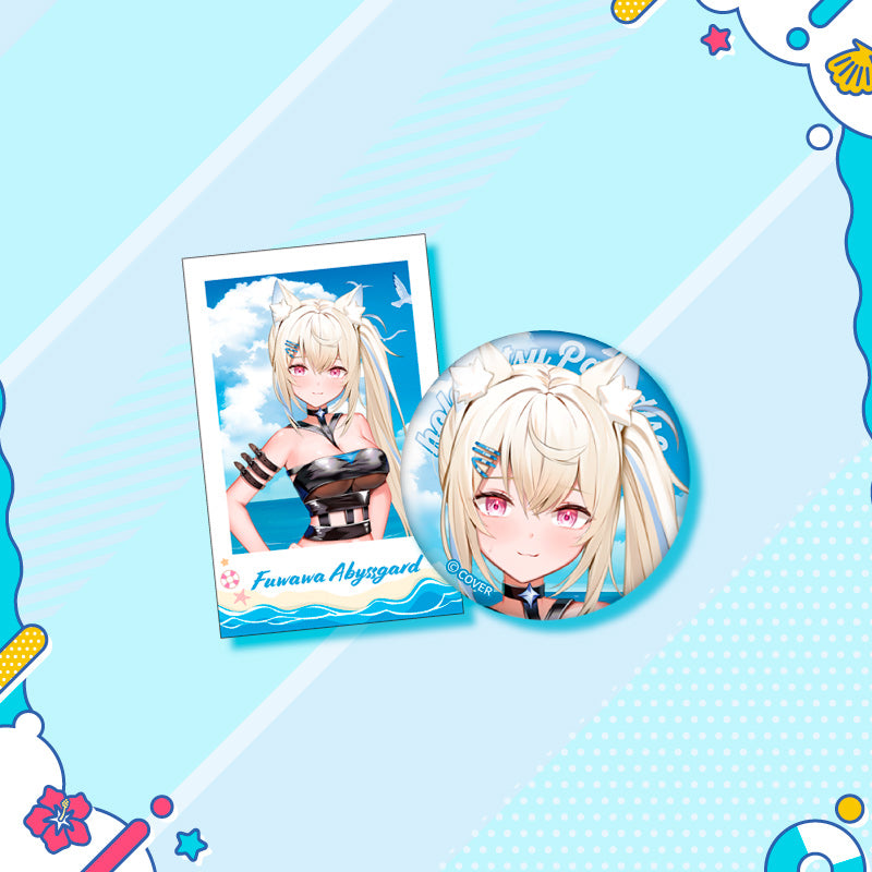[20250726 - 20250901] "holonatsu Paradise Merch vol.2" Button Badge &Cheki-Style Card Set - hololive English