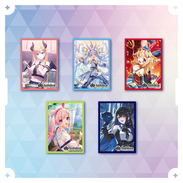 [20250904 - ] "hololive OFFICIAL CARD GAME" Official holocard Sleeve vol.17 - vol.21