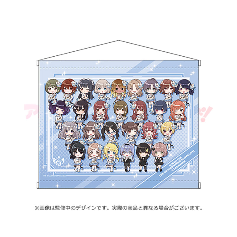 [20240415 - 20240513] "THE IDOLM@STER" "IJIGEN FES THE IDOLM＠STER☆♡LOVELIVE! UTAGASSEN" Official A3 Tapestry