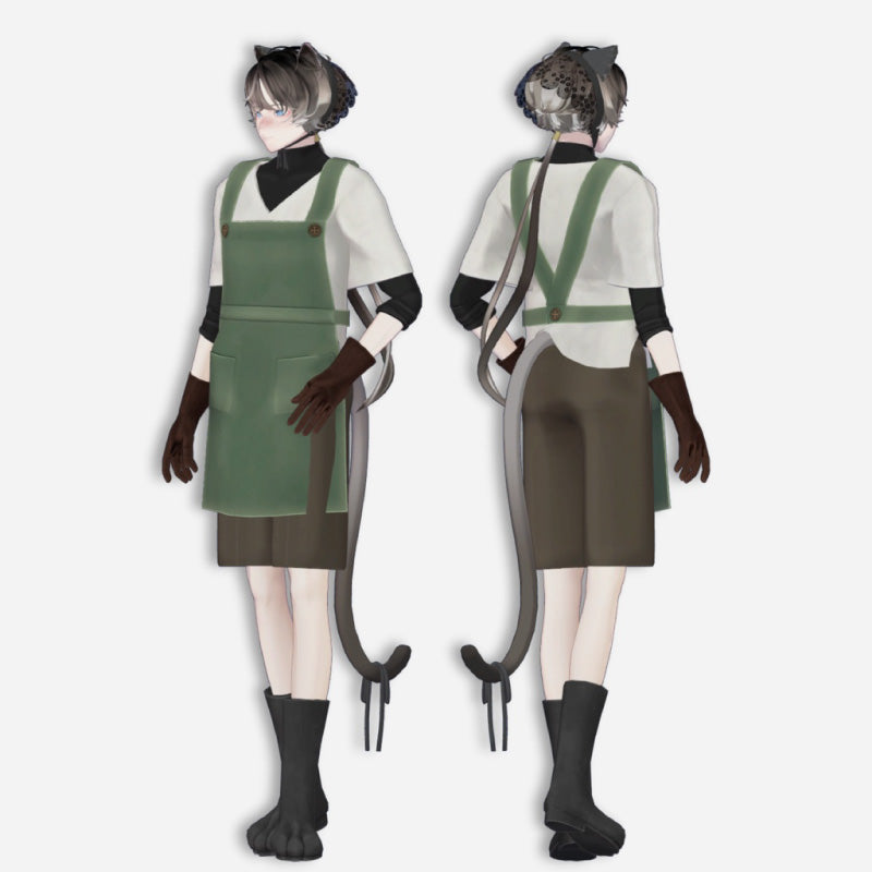 Robin by monoTone — Feline Gardener VRChat Avatar | Geek Jack VR